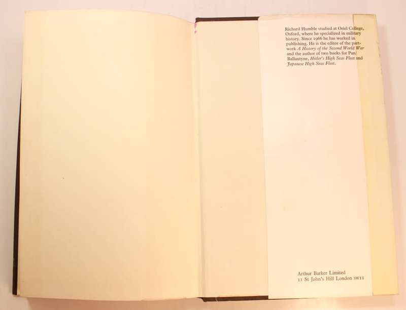 Hitlers Generals by Richard Humble Hardcover Book