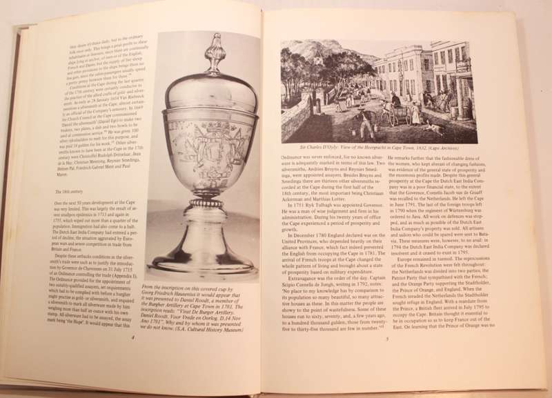 Cape Silver and Silversmiths by Stephan Welz Hardcover Book