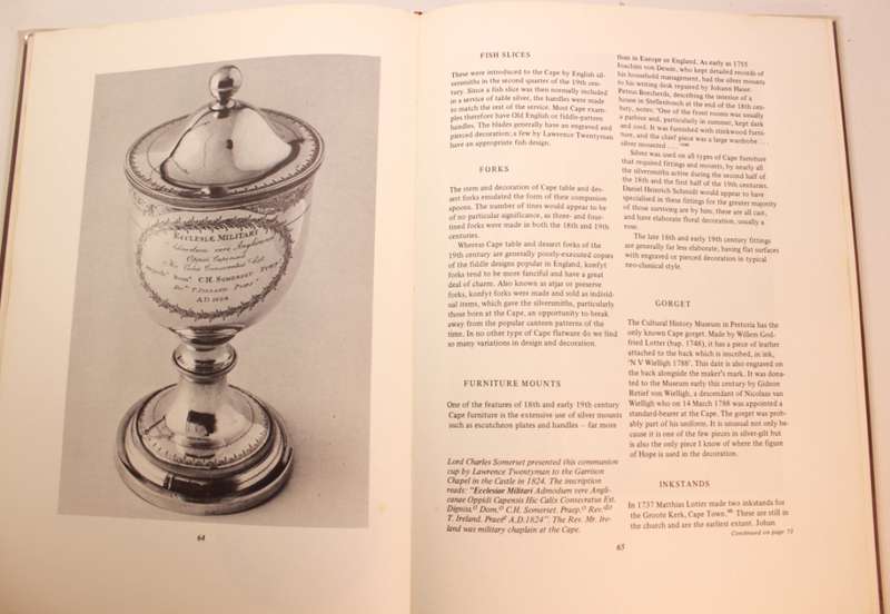 Cape Silver and Silversmiths by Stephan Welz Hardcover Book
