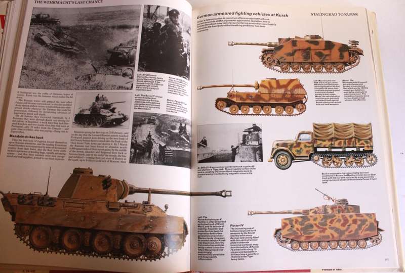 The Military History of World War II - Barrie Pitt Consultant Editor Hardcover Book
