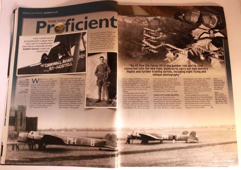 Flypast Aviation Heritage `Spitfire Special Edition ` Magazine UK February 2014