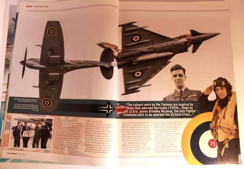 Flypast Aviation Heritage `VJ Day Special Edition` Magazine UK August 2015
