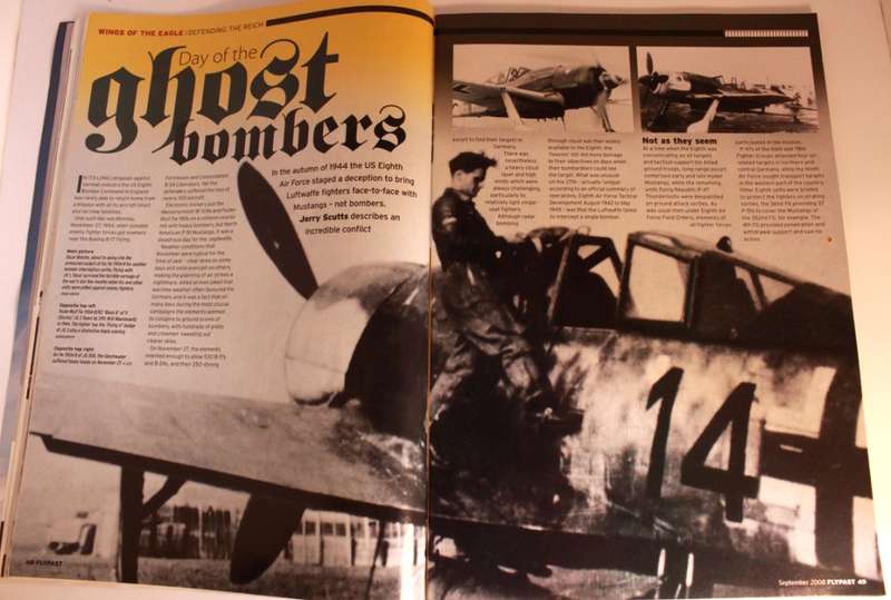 Flypast Aviation Heritage `Wings Of The Eagle Luftwaffe Special Edition` Magazine UK September 2008