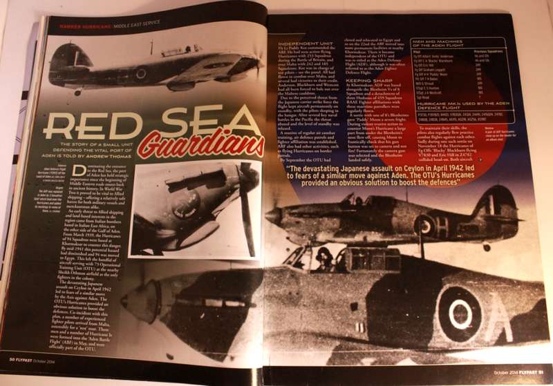 Flypast Aviation Heritage `Hawker Hurricane 75th Anniversary Special Issue` Magazine UK October 2014