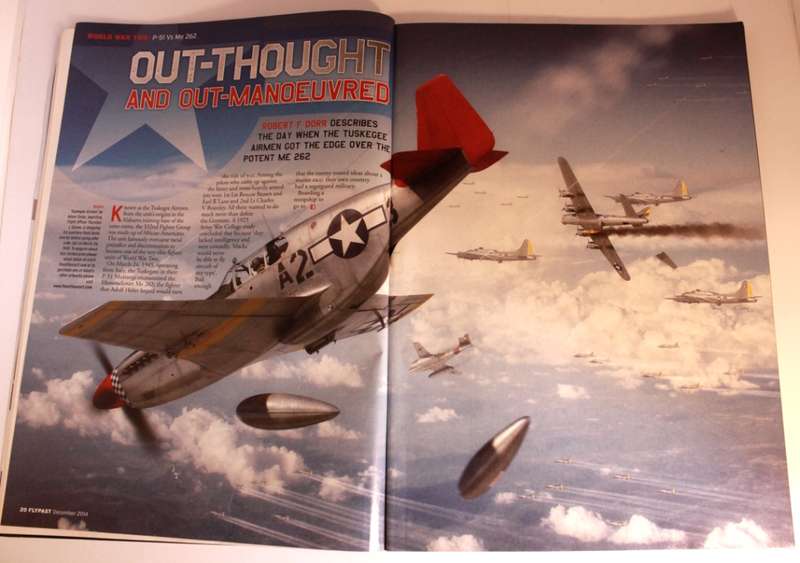 Flypast Aviation Heritage `Rolls Royce Spitfire / Tuskegee Airmen Tribute Edition` Magazine UK Decem
