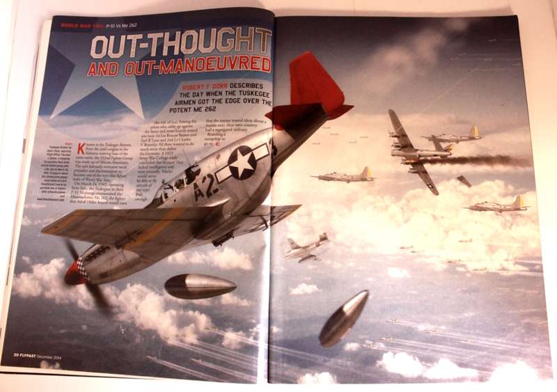 Flypast Aviation Heritage `Rolls Royce Spitfire / Tuskegee Airmen Tribute Edition` Magazine UK Decem