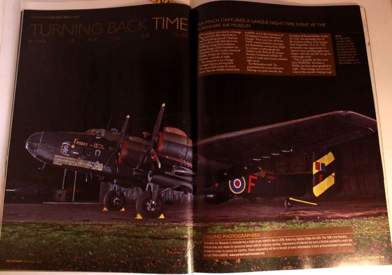 Flypast Aviation Heritage `Rolls Royce Spitfire / Tuskegee Airmen Tribute Edition` Magazine UK Decem