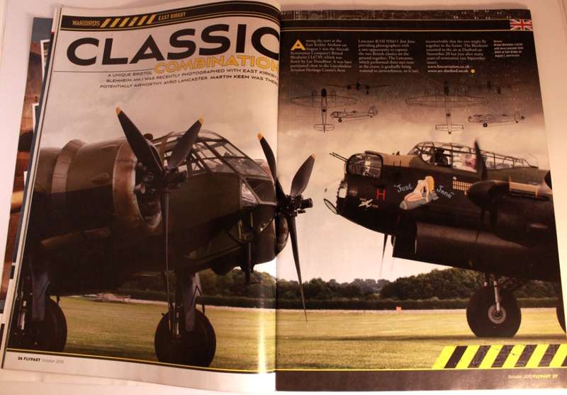 Flypast Aviation Heritage `Warbirds Special Issue` Magazine UK October 2015