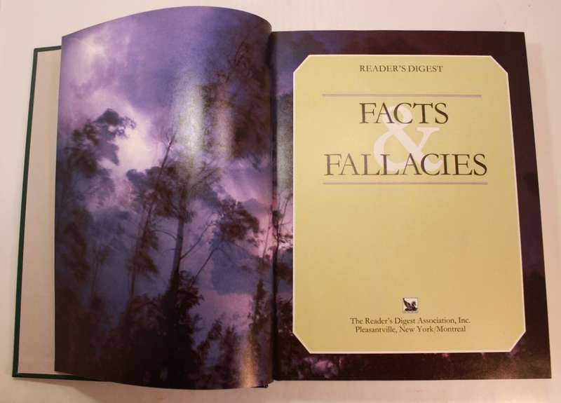Facts and Fallacies by Readers Digest Hardcover Book