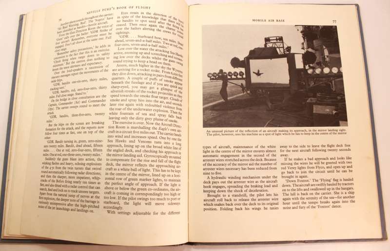 Neville Duke`s Book Of Flight Edited by Edward Lanchbery Hardcover Book