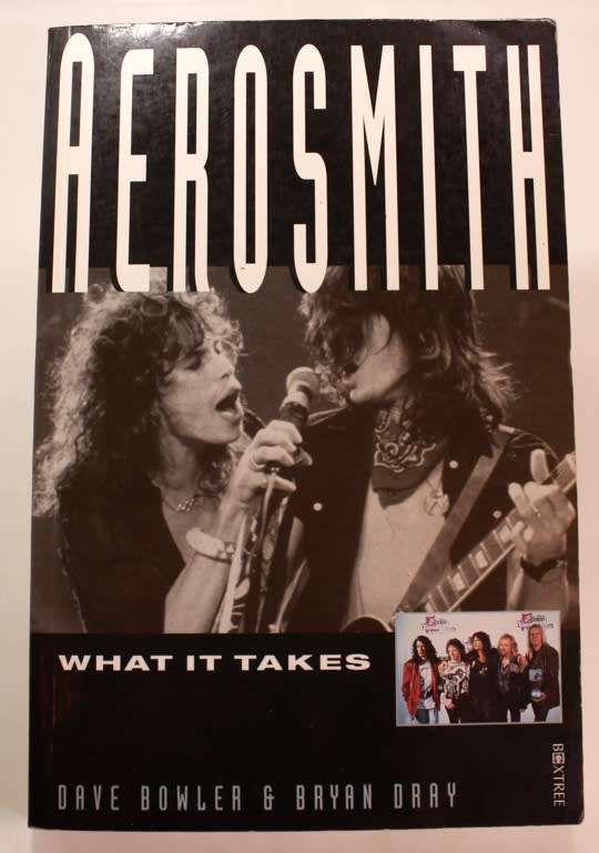 Aerosmith What It Takes by Dave Bowler & Bryan Dray Softcover Book