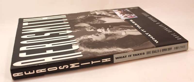 Aerosmith What It Takes by Dave Bowler & Bryan Dray Softcover Book