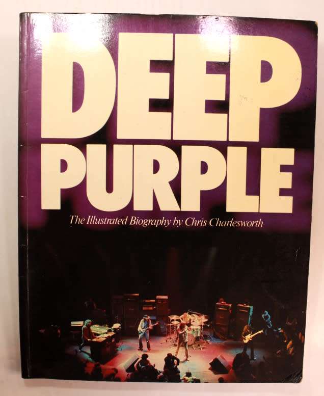Deep Purple The Illustrated Biography by Chris Charlesworth Softcover Book