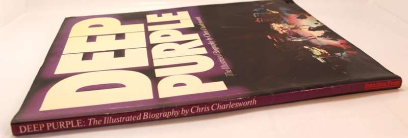 Deep Purple The Illustrated Biography by Chris Charlesworth Softcover Book