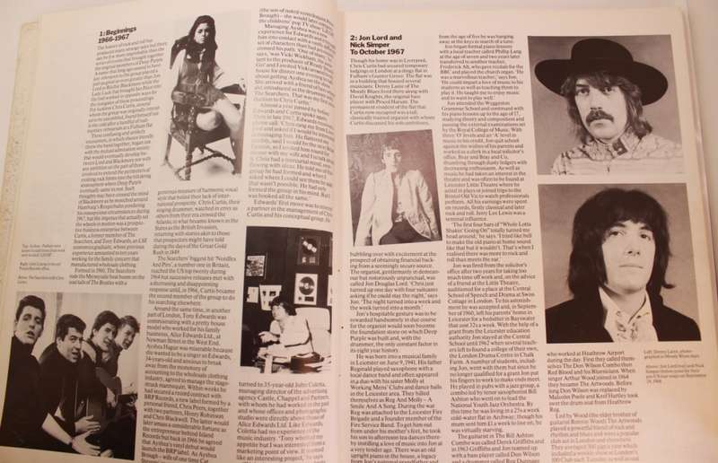 Deep Purple The Illustrated Biography by Chris Charlesworth Softcover Book