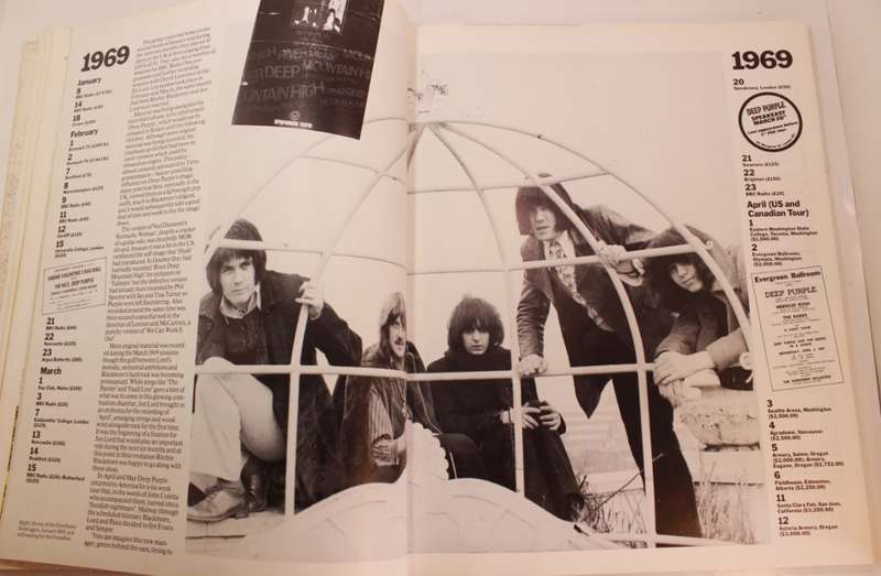 Deep Purple The Illustrated Biography by Chris Charlesworth Softcover Book