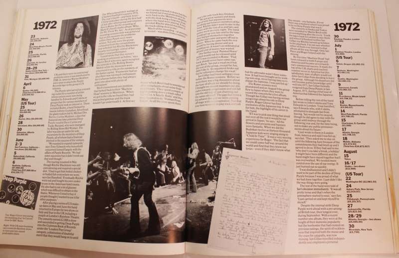 Deep Purple The Illustrated Biography by Chris Charlesworth Softcover Book