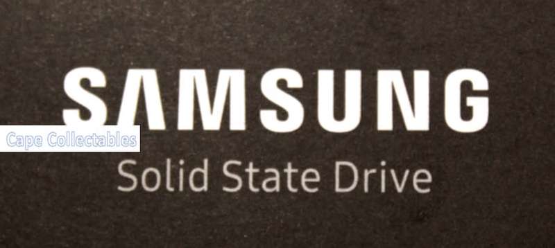 `Samsung Logo with Solid State Drive` Original Digital Download Stock Photo