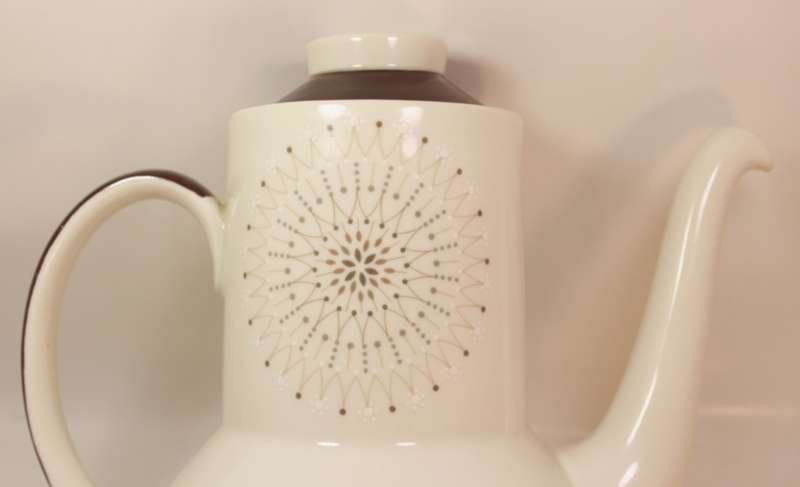 Vintage Royal Doulton `Morning Star` Translucent China #1026 Fine China Coffee Pot
