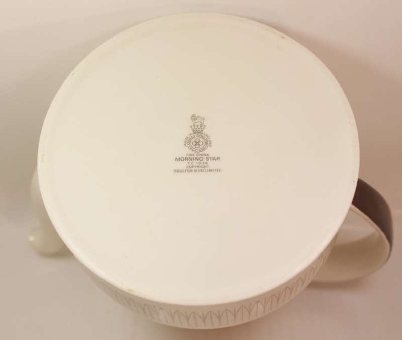 Vintage Royal Doulton `Morning Star` Translucent China #1026 Fine China Coffee Pot