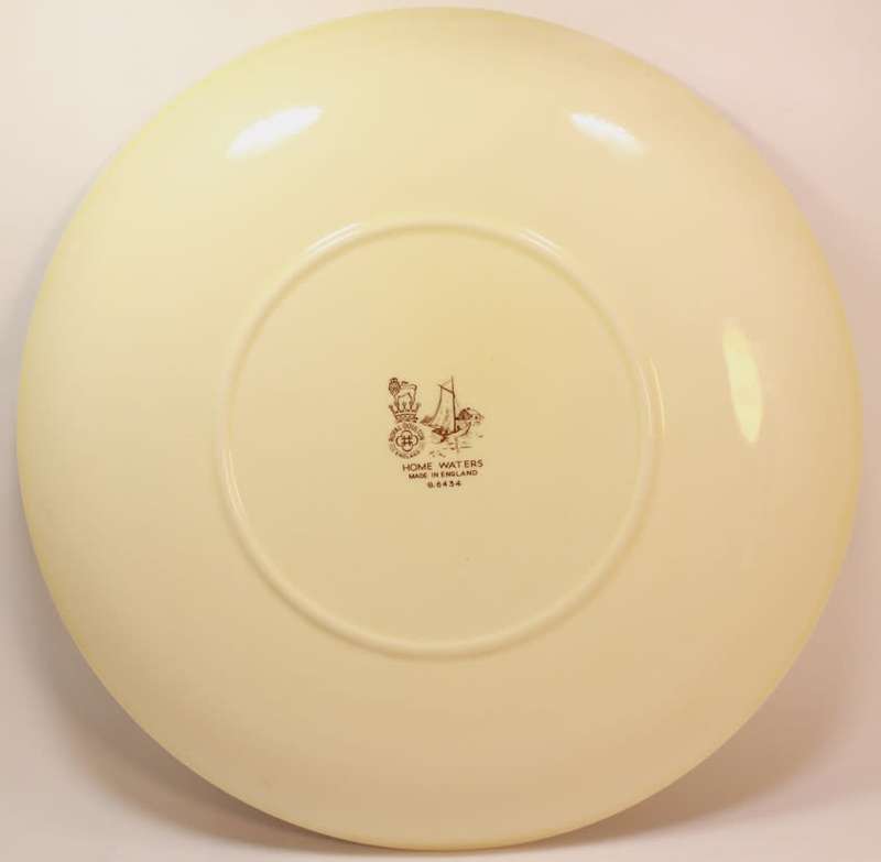 Vintage Royal Doulton `Home Waters` By W.E Grace D6434 Wall Plate