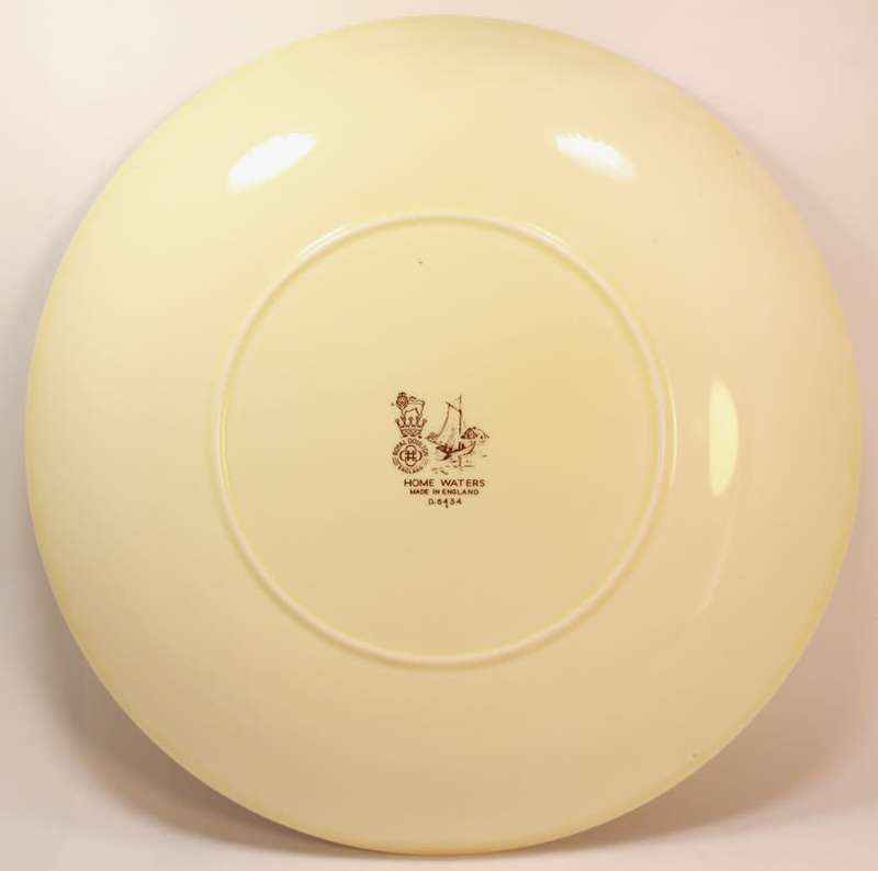 Vintage Royal Doulton `Home Waters` By W.E Grace D6434 Wall Plate