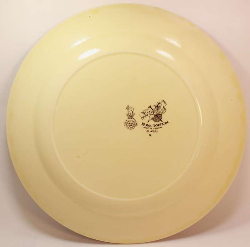 Vintage Royal Doulton `Gaffers` by Noke D4210 Wall Plate