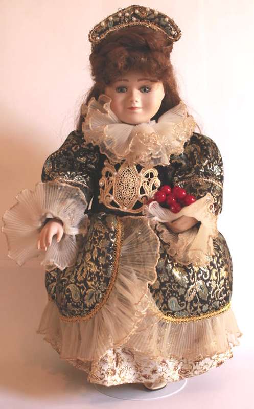 Limited Edition World Classic Collectibles Bisque Porcelain Doll by Judith Prather Banta