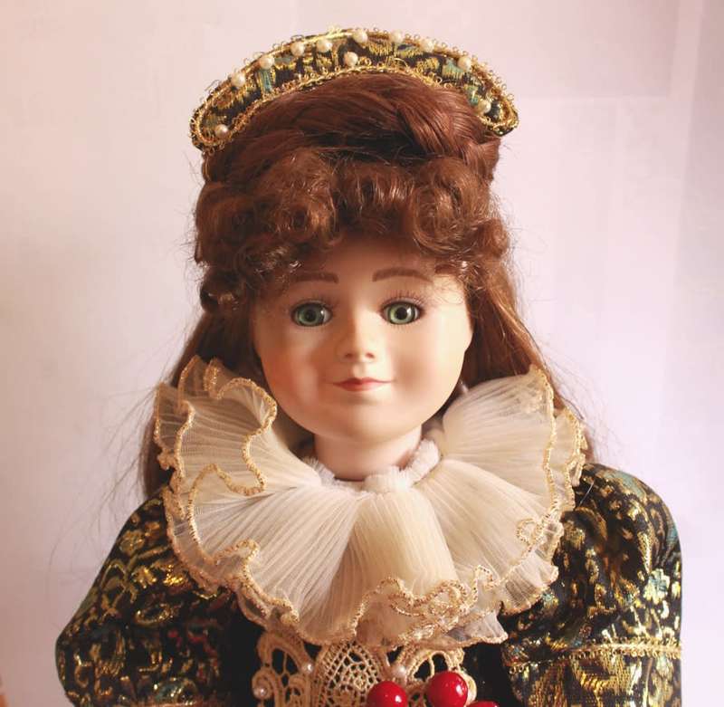 Limited Edition World Classic Collectibles Bisque Porcelain Doll by Judith Prather Banta