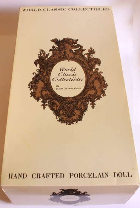 Limited Edition World Classic Collectibles Bisque Porcelain Doll by Judith Prather Banta