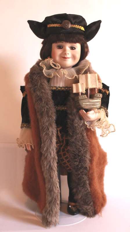 Limited Edition World Classic Collectibles Bisque Porcelain Doll by Judith Prather Banta