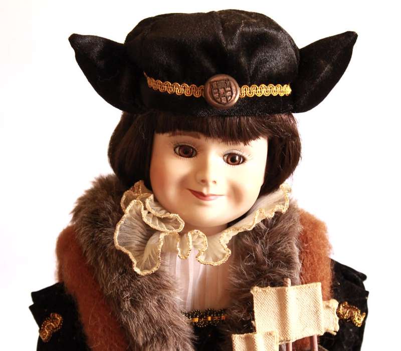 Limited Edition World Classic Collectibles Bisque Porcelain Doll by Judith Prather Banta