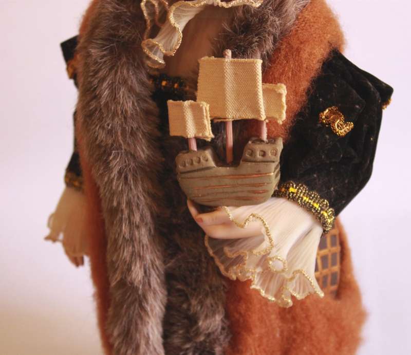 Limited Edition World Classic Collectibles Bisque Porcelain Doll by Judith Prather Banta