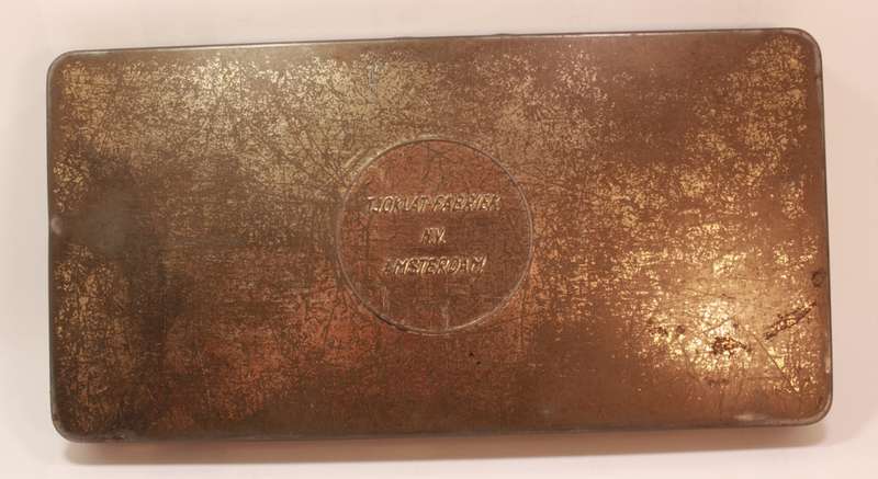Vintage Tjoklat-Fabriek N.V. Amsterdam Chocolate Tin