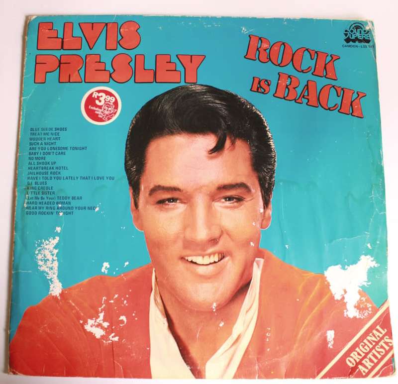 Elvis Presley Rock is Back Vinyl LP