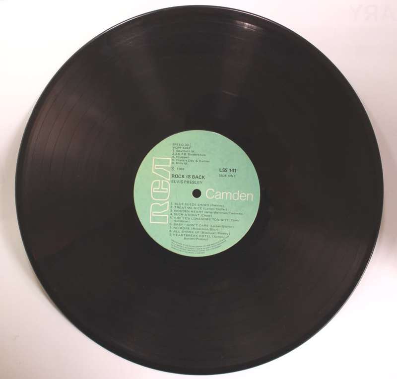 Elvis Presley Rock is Back Vinyl LP