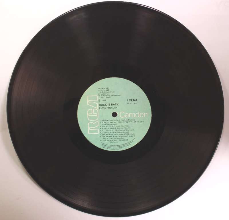 Elvis Presley Rock is Back Vinyl LP