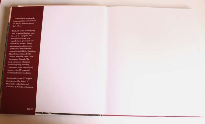 The History of Motorcycles by Mick Walker Hardcover Book