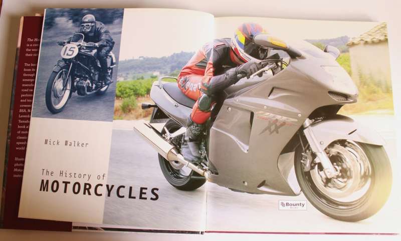 The History of Motorcycles by Mick Walker Hardcover Book