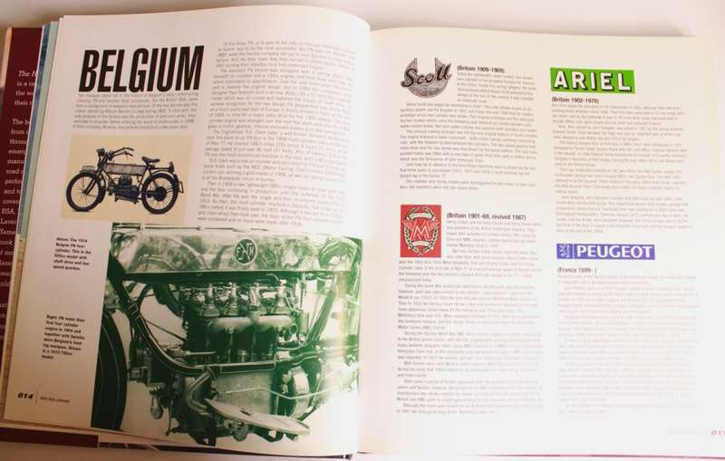 The History of Motorcycles by Mick Walker Hardcover Book