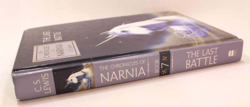 The Chronicles of Narnia `The Last Battle` by C.S. Lewis Hardcover Book