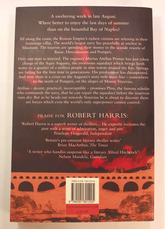Pompeii by Robert Harris Softcover Book