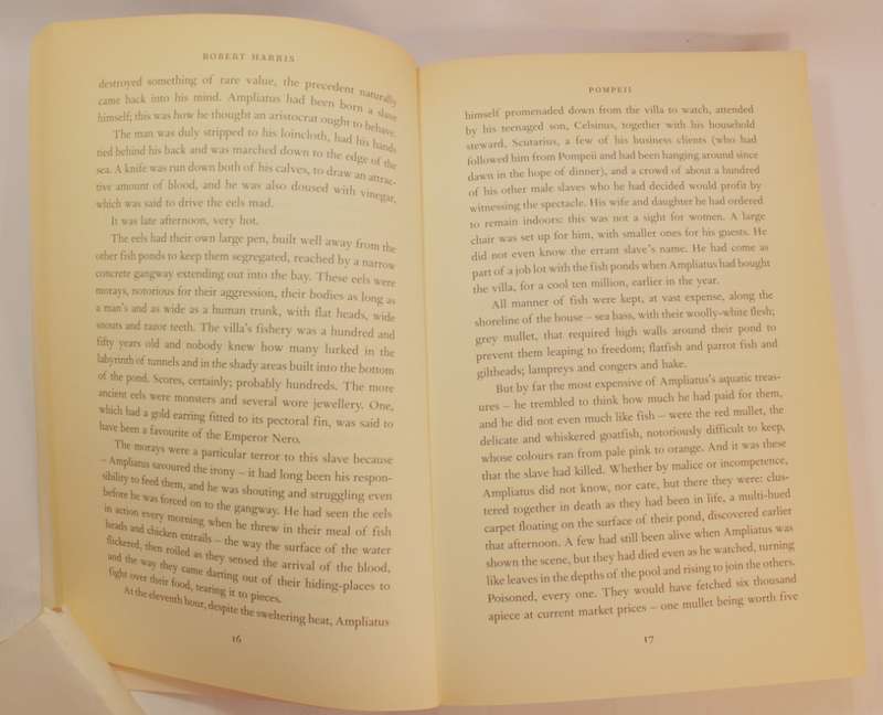 Pompeii by Robert Harris Softcover Book