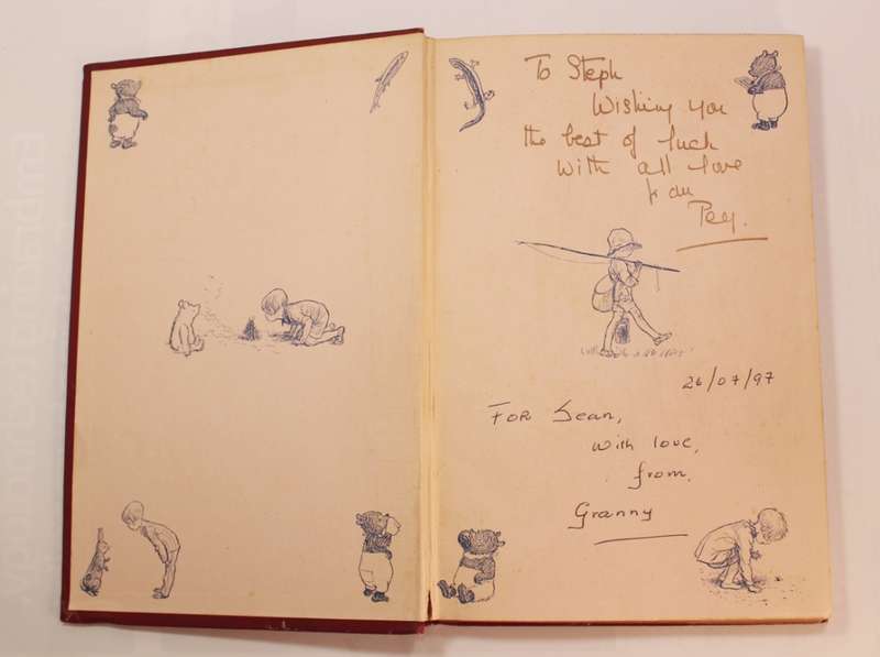 Now We Are Six by A.A. Milne Hardcover Book First Edition 1927 Methuen