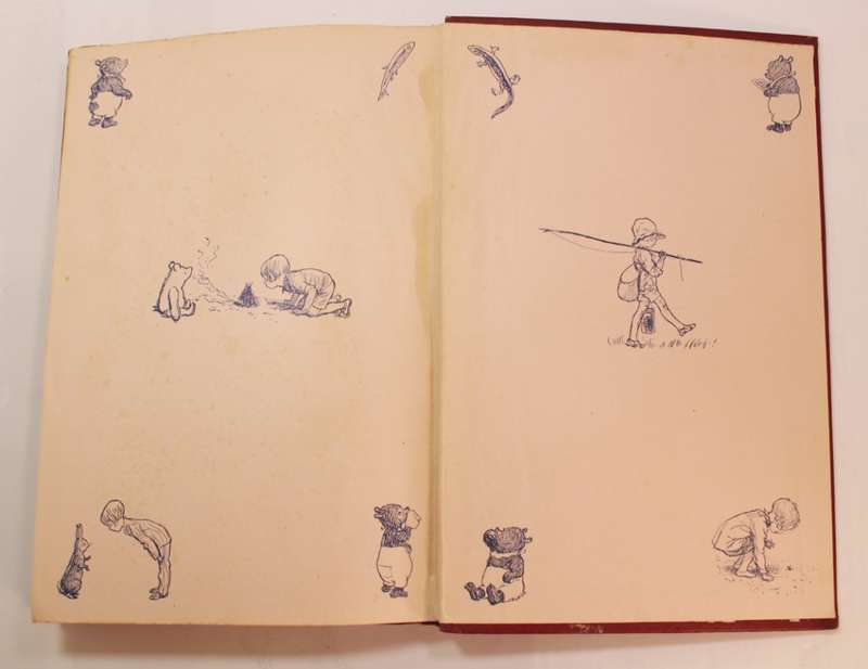 Now We Are Six by A.A. Milne Hardcover Book First Edition 1927 Methuen