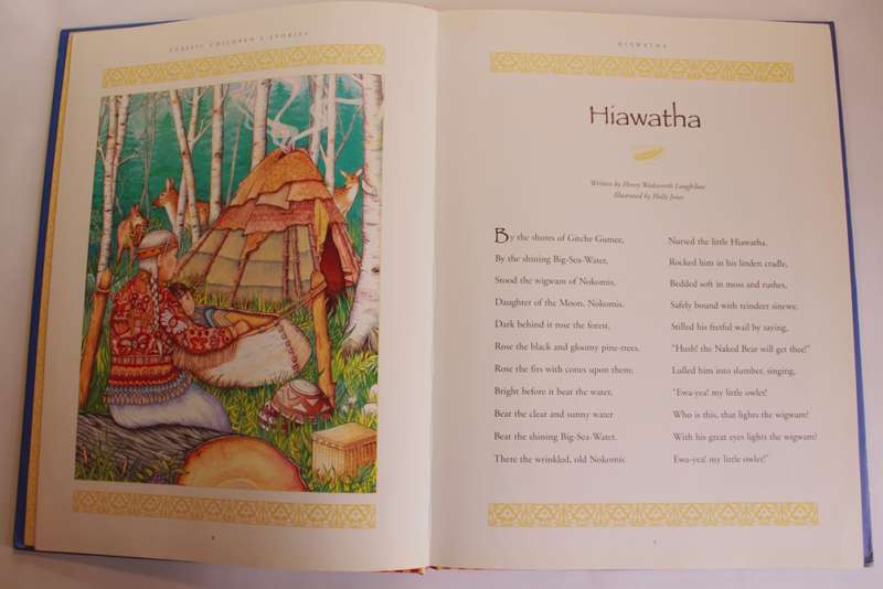 Classic Children`s Stories Illustrated Hardcover Book