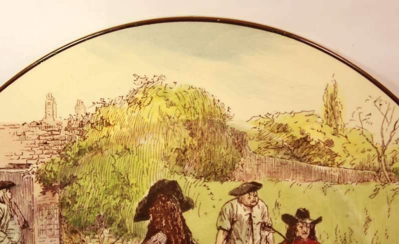 Vintage Royal Doulton Sir Roger De Coverley Decorative Wall Plate D5814