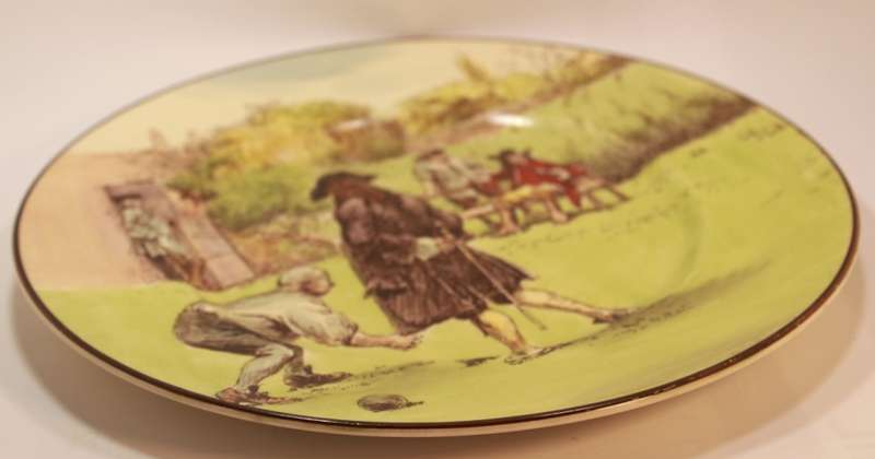 Vintage Royal Doulton Sir Roger De Coverley Decorative Wall Plate D5814