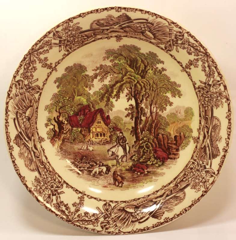 Vintage Clarice Cliff Rural Scenes by Royal Staffordshire Cereal Bowl
