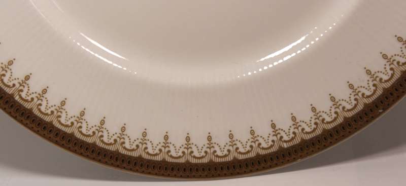 Pair of Paragon `Athena` Pattern Fine Bone China (Two) Dinner Plates